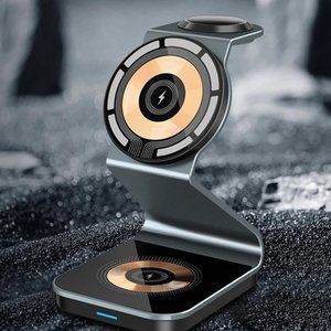 Magnetic Wireless Charger Stand 3 in 1